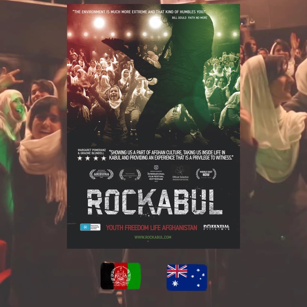 A – Afghanistan Travis Beard, RocKabul movie poster
