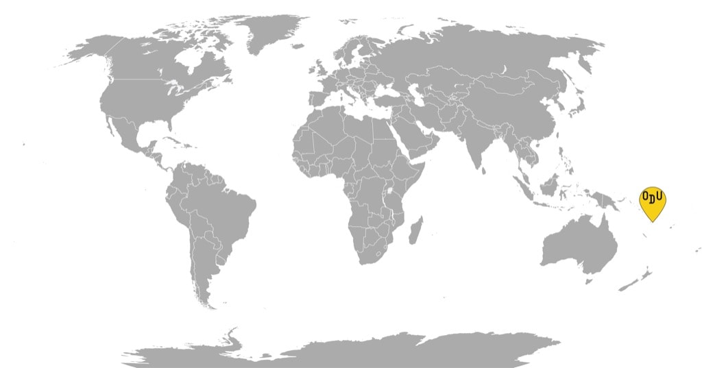 Supamodu Map Vanuatu