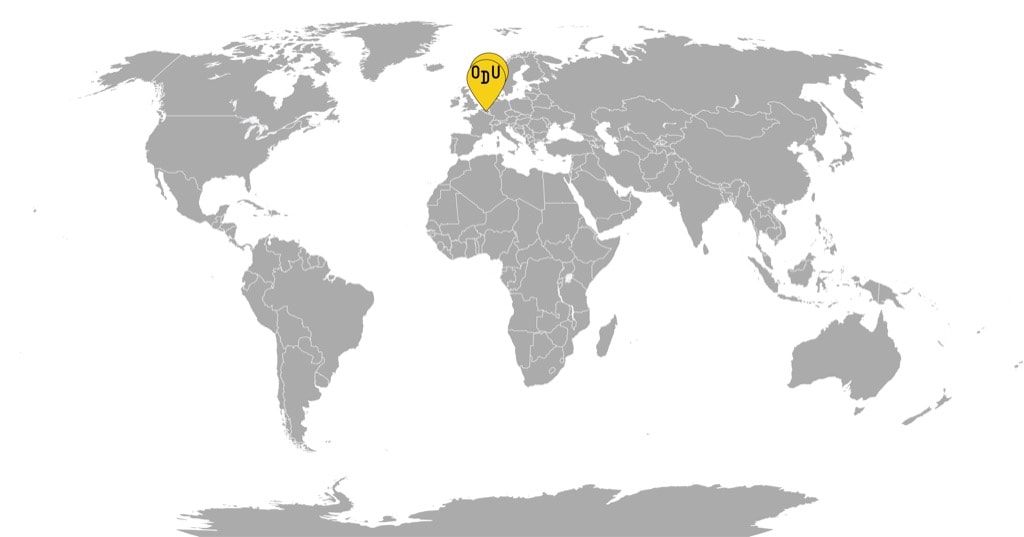 Supamodu Map Belgium Netherlands