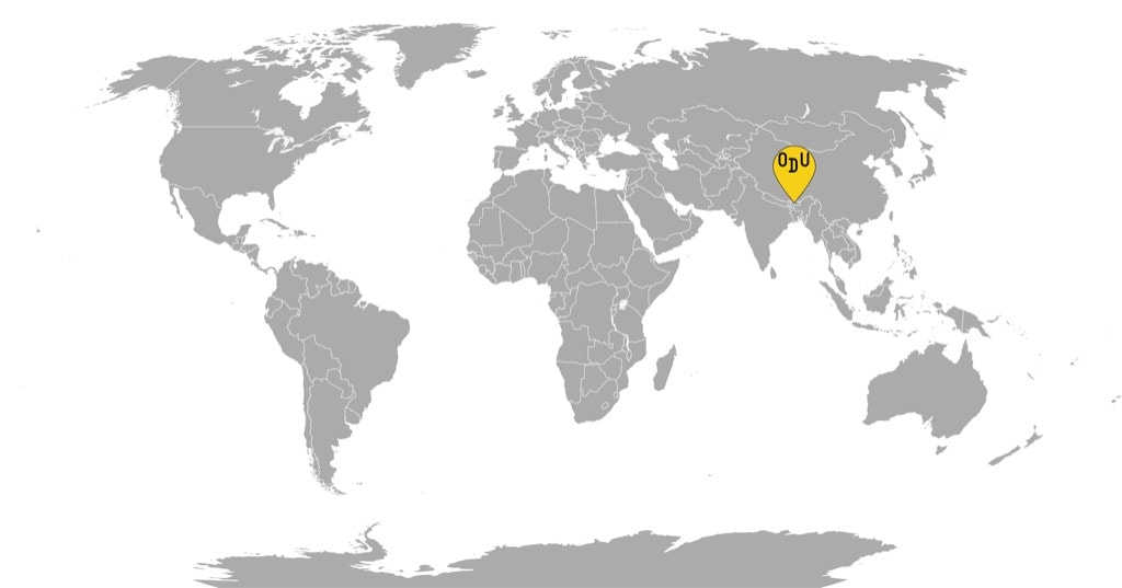 Supamodu Map Bhutan