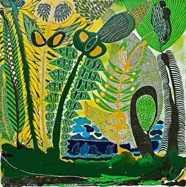 Art from Niue, John Pule artwork