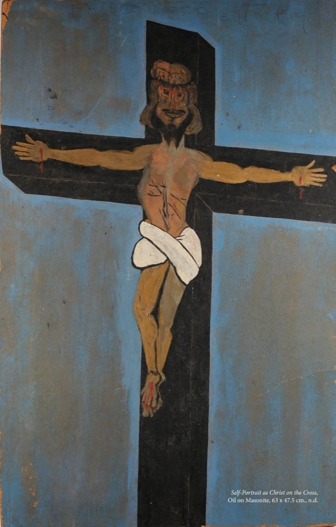 Frank Walter, Outsider Art, Painting, christ, jesus