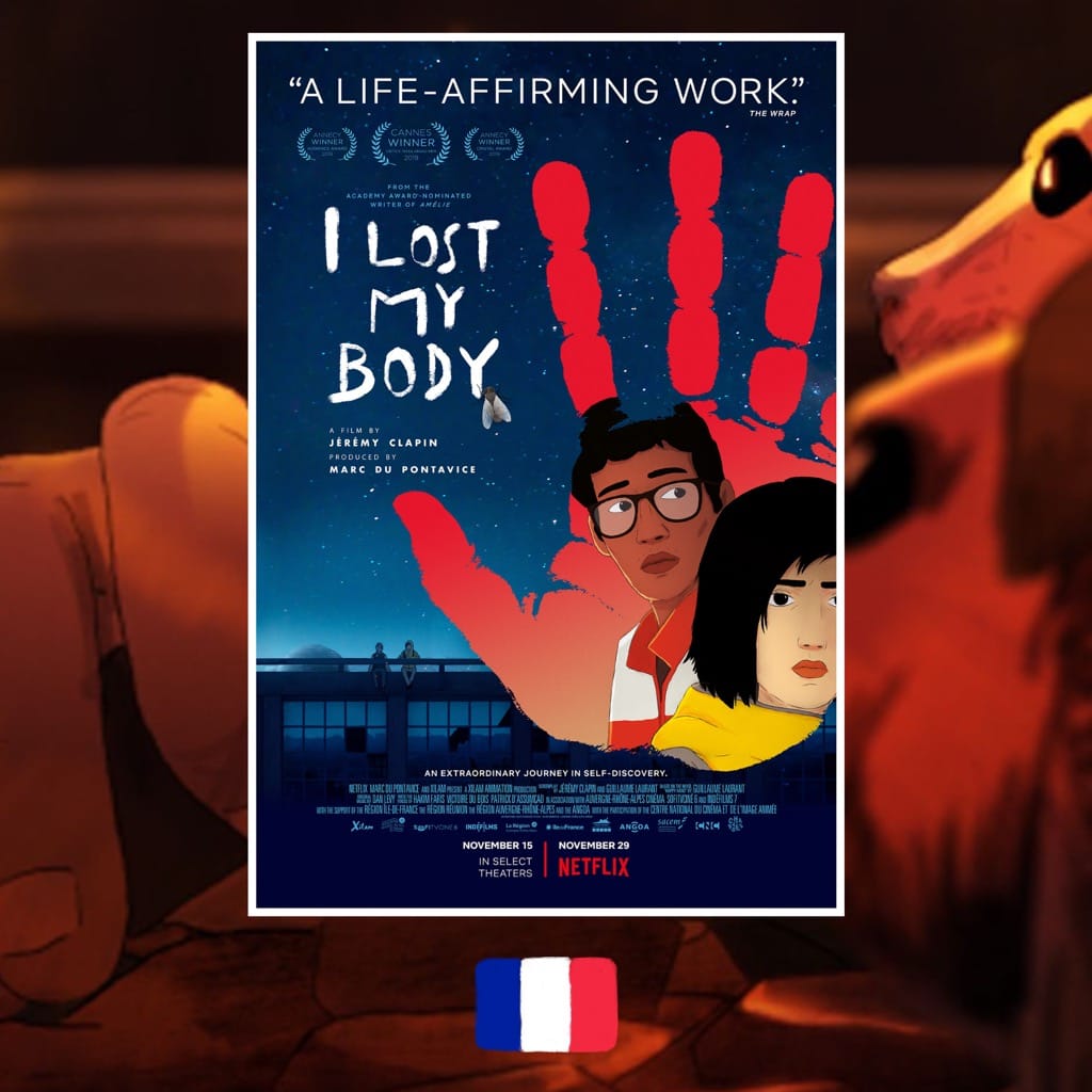 I Lost My Body, Jérémy Clapin, movie, film poster