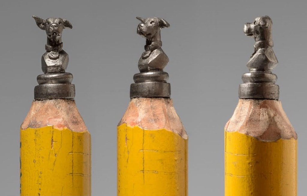 Cindy Chinn pencil carving graphite art