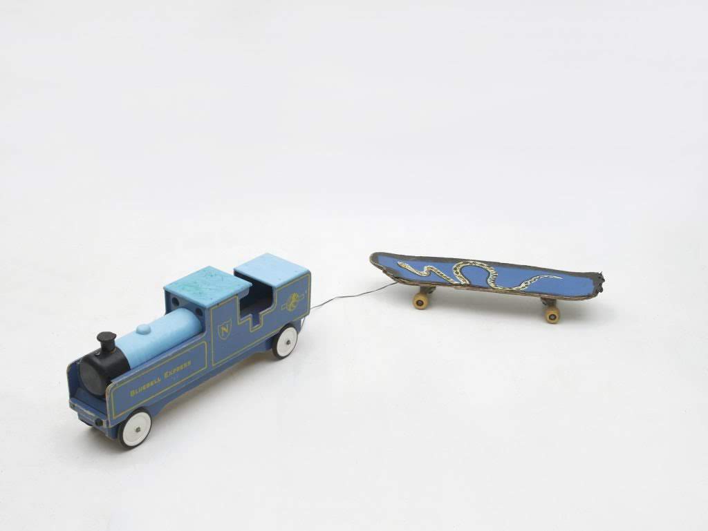 Lubaina Himid, car, skateboard