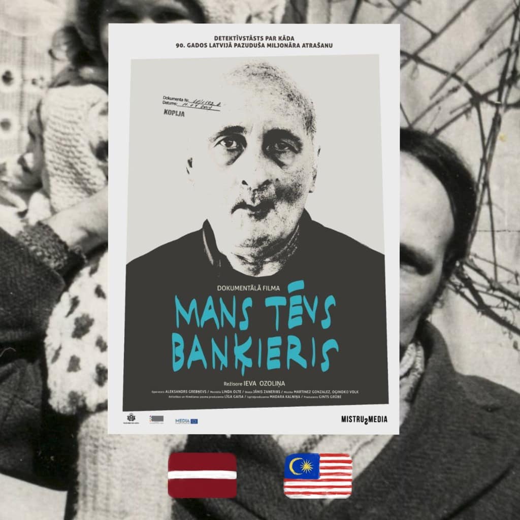 My Father the Banker, Ieva OzoliÃ…Â†a, movie poster