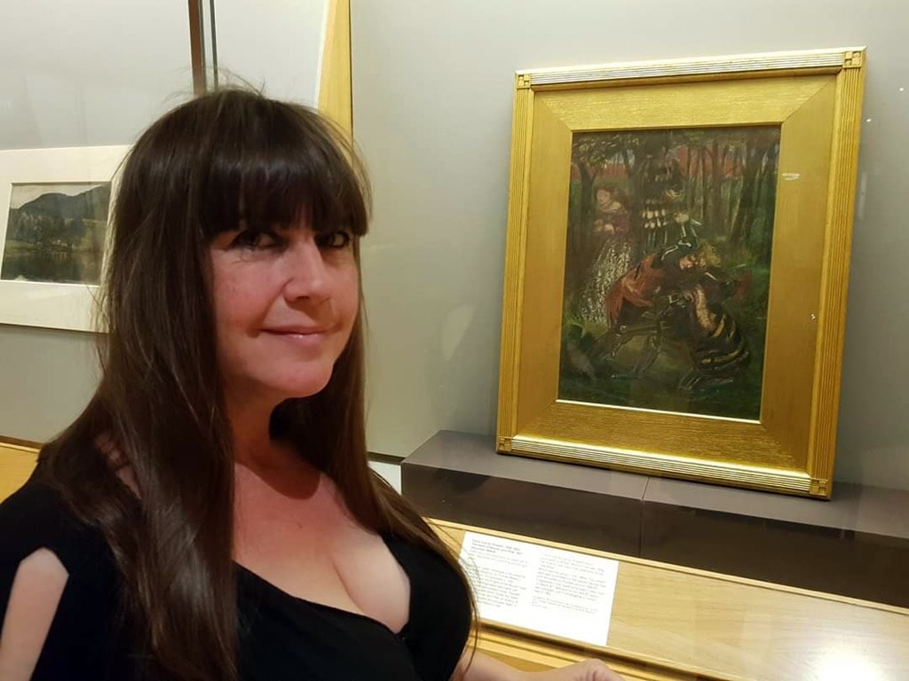 Angela Loughran, Rosetti Painting, British Museum.