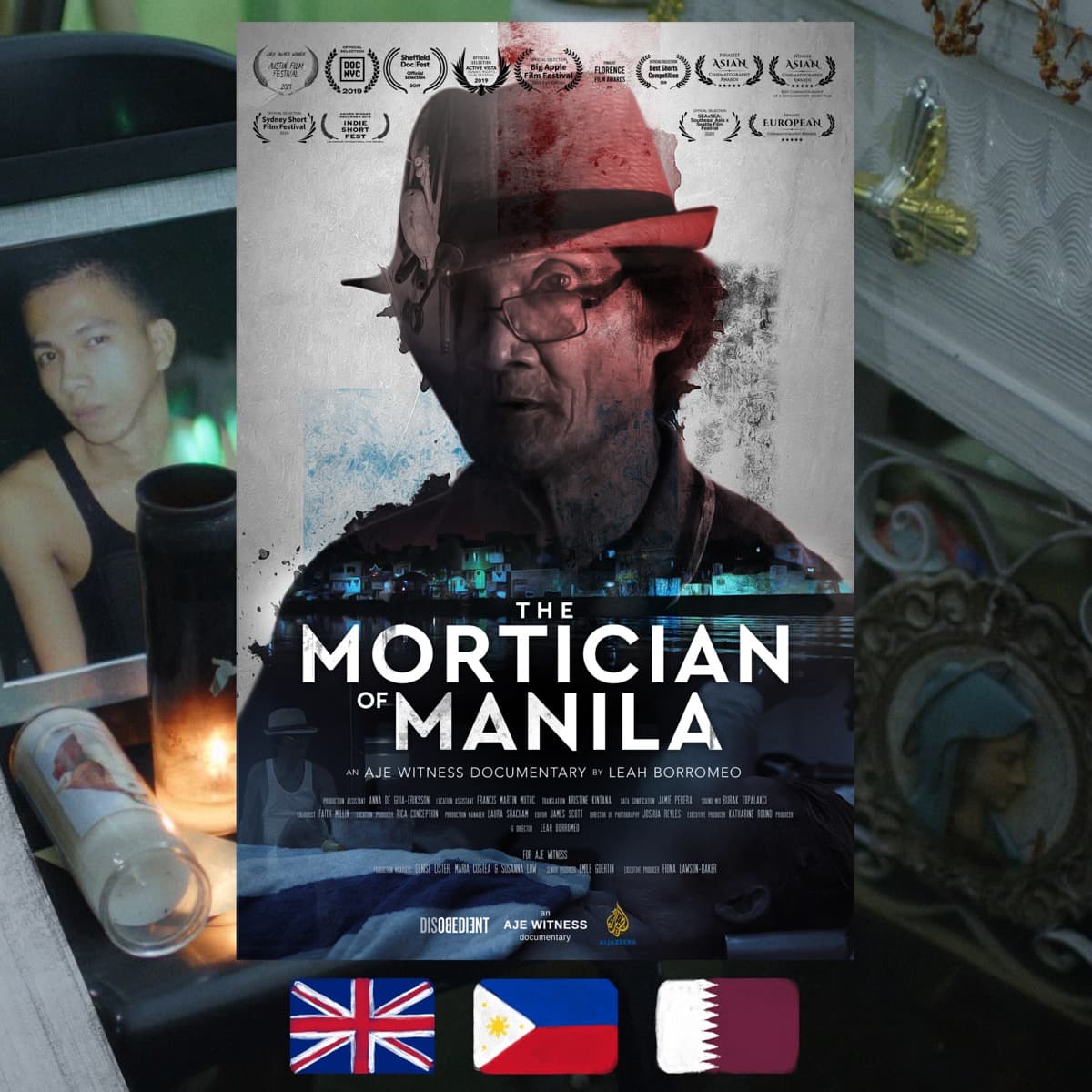The Mortician of Manila, Leah Borromeo, movie poster