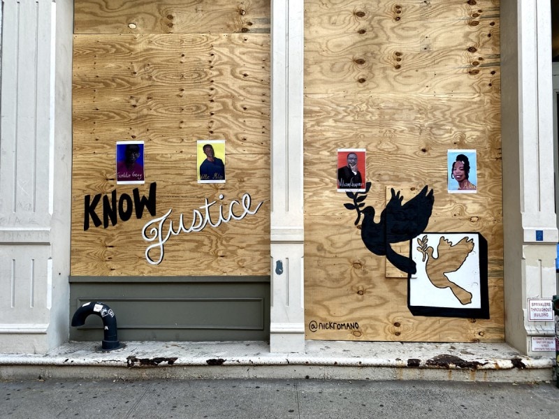 See SoHo Full Of Art, As Creators Continue To Counter Racism And ...